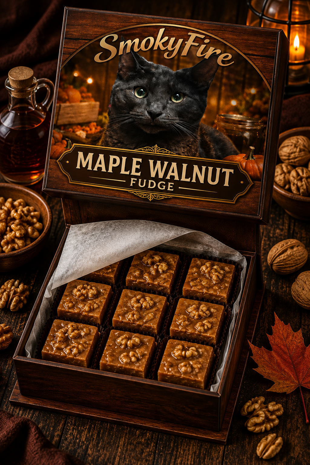 Maple Walnut Fudge